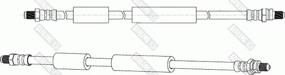 Girling 9003288 - Спирачен маркуч vvparts.bg