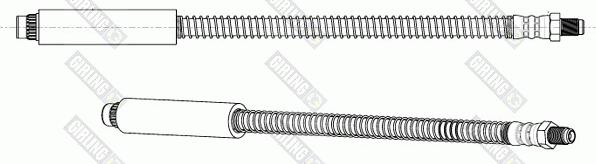 Girling 9002411 - Спирачен маркуч vvparts.bg