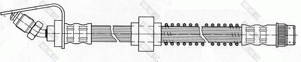 Girling 9002423 - Спирачен маркуч vvparts.bg