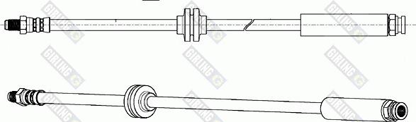 Girling 9002642 - Спирачен маркуч vvparts.bg