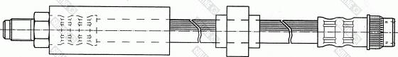 Girling 9002303 - Спирачен маркуч vvparts.bg