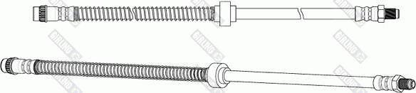 Girling 9002372 - Спирачен маркуч vvparts.bg