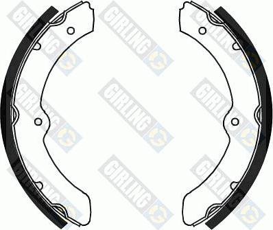 Girling 5184609 - Комплект спирачна челюст vvparts.bg