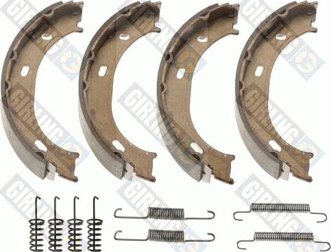 Girling 5184334 - Комплект спирачна челюст, ръчна спирачка vvparts.bg