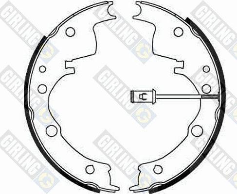 Girling 5185986 - Комплект спирачна челюст vvparts.bg