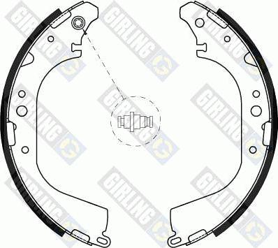 Girling 5185929 - Комплект спирачна челюст vvparts.bg