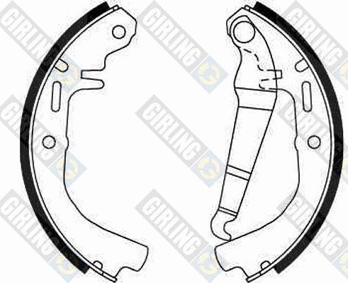 Girling 5180789 - Комплект спирачна челюст vvparts.bg