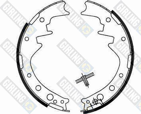 Girling 5181709 - Комплект спирачна челюст vvparts.bg