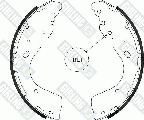 Girling 5187979 - Комплект спирачна челюст vvparts.bg