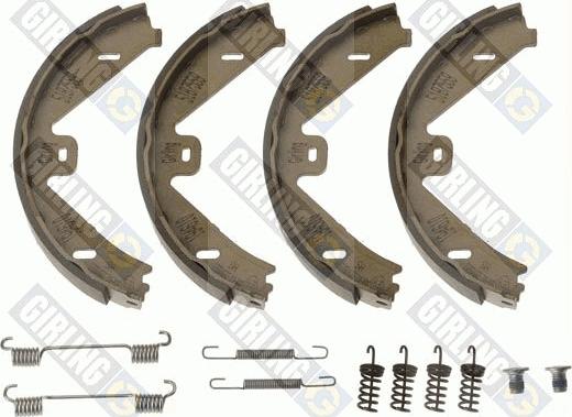 Girling 5187559 - Комплект спирачна челюст, ръчна спирачка vvparts.bg