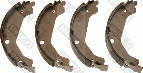 Girling 5187639 - Комплект спирачна челюст, ръчна спирачка vvparts.bg