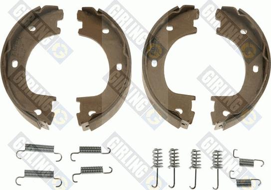 Girling 5187779 - Комплект спирачна челюст, ръчна спирачка vvparts.bg