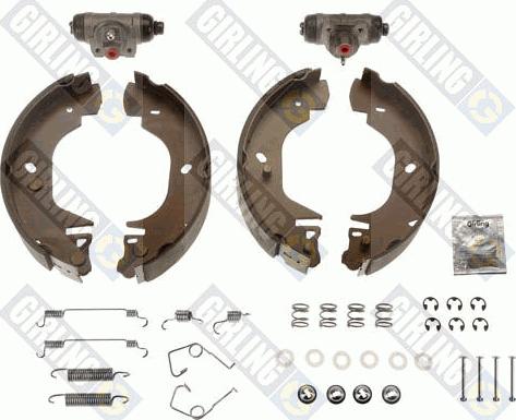 Girling 5216813 - Комплект спирачна челюст vvparts.bg