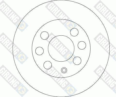 Girling 6044391 - Спирачен диск vvparts.bg