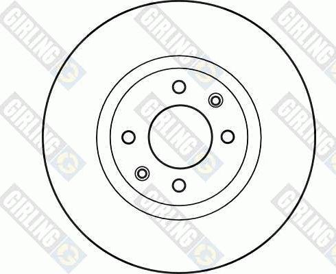 Girling 6041841 - Спирачен диск vvparts.bg