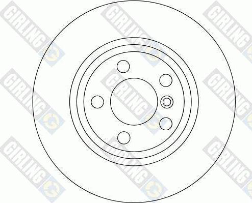 Girling 6043925 - Спирачен диск vvparts.bg