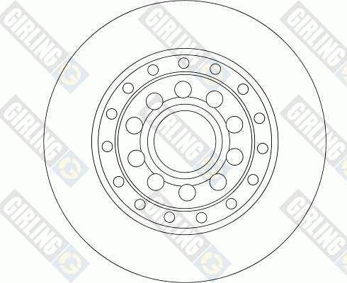 Girling 6042692 - Спирачен диск vvparts.bg