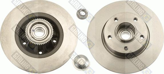 Girling 6042736 - Спирачен диск vvparts.bg