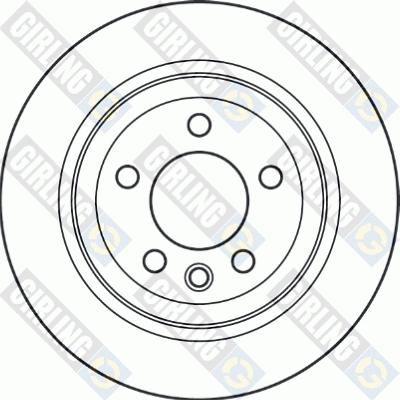 Girling 6047185 - Спирачен диск vvparts.bg