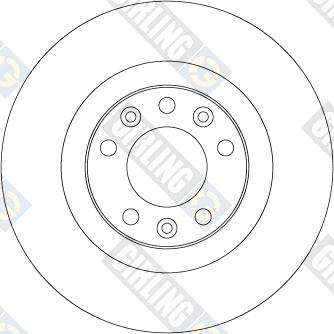 Girling 6066674 - Спирачен диск vvparts.bg