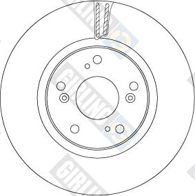 Girling 6066891 - Спирачен диск vvparts.bg