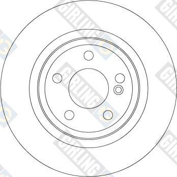 Girling 6066344 - Спирачен диск vvparts.bg