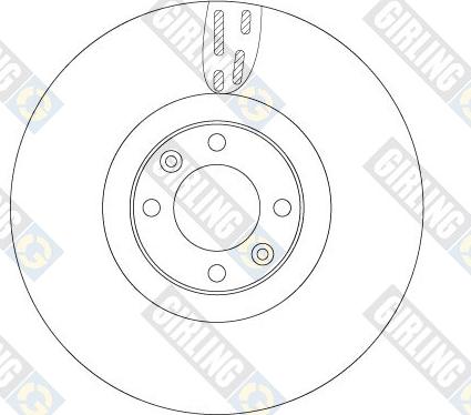 Girling 6061401 - Спирачен диск vvparts.bg