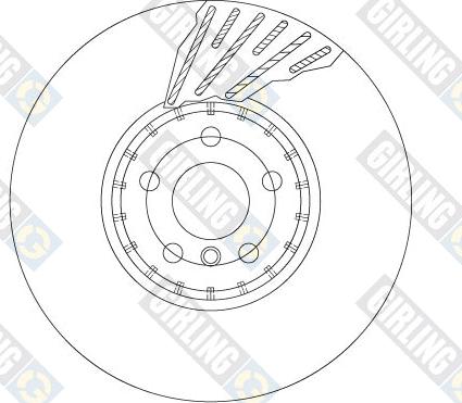 Girling 6068905 - Спирачен диск vvparts.bg