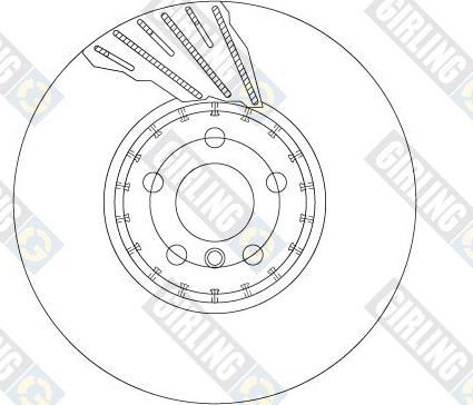 Girling 6068915 - Спирачен диск vvparts.bg