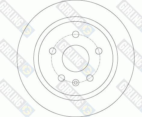 Girling 6063124 - Спирачен диск vvparts.bg