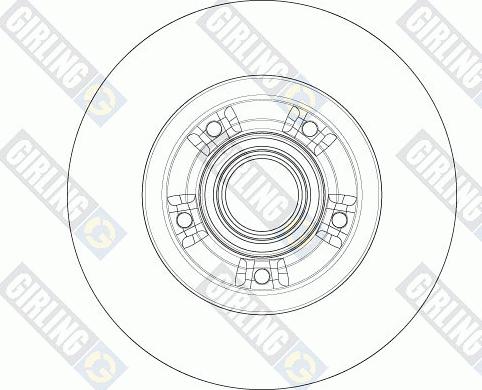 Girling 6062036 - Спирачен диск vvparts.bg