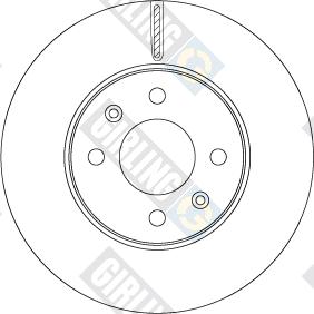 Girling 6067941 - Спирачен диск vvparts.bg