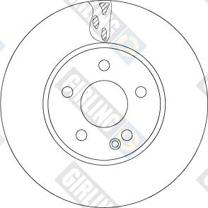 Girling 6067455 - Спирачен диск vvparts.bg