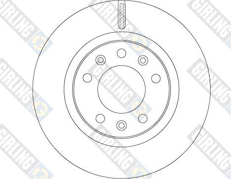 Girling 6067851 - Спирачен диск vvparts.bg