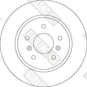 Girling 6067872 - Спирачен диск vvparts.bg