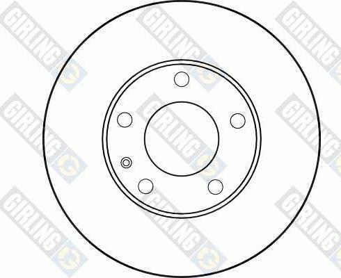 Girling 6015563 - Спирачен диск vvparts.bg