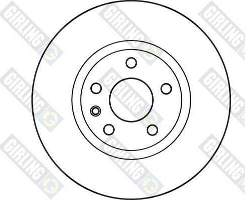 Girling 6026451 - Спирачен диск vvparts.bg