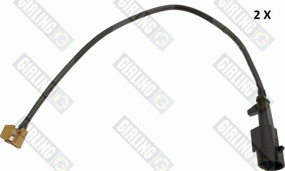 Girling 6336902 - Предупредителен контактен сензор, износване на накладките vvparts.bg