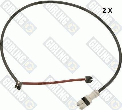 Girling 6330302 - Предупредителен контактен сензор, износване на накладките vvparts.bg