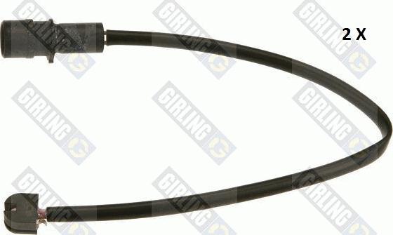 Girling 6329002 - Предупредителен контактен сензор, износване на накладките vvparts.bg