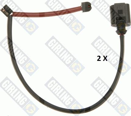 Girling 6325809 - Предупредителен контактен сензор, износване на накладките vvparts.bg