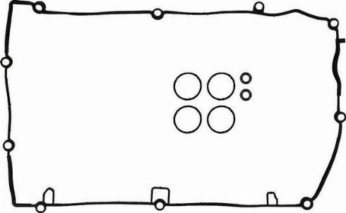 Glaser V38785-00 - Комплект гарнитури, капак на цилиндровата глава vvparts.bg