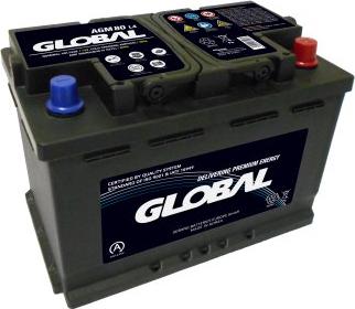 GLOBAL GR080AGM - Стартов акумулатор vvparts.bg