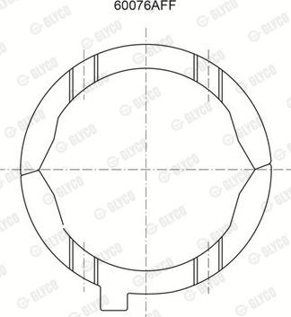 Glyco 60076AFF - Лагер vvparts.bg