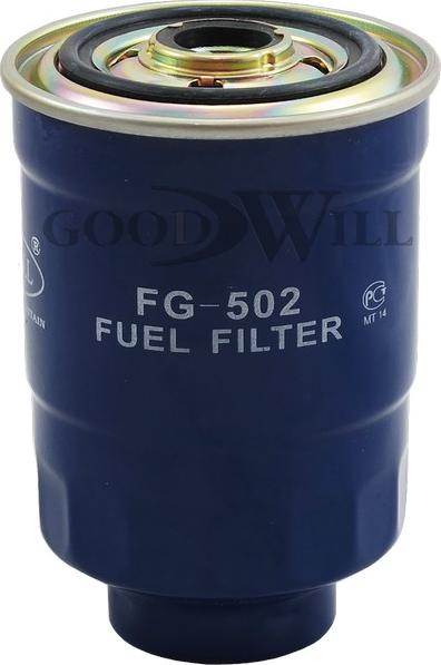 GoodWill FG 502 - Горивен филтър vvparts.bg