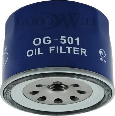 GoodWill OG 501 - Маслен филтър vvparts.bg