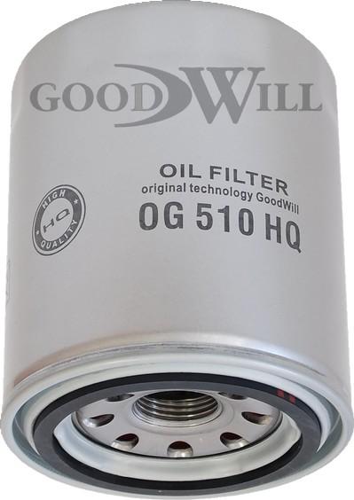GoodWill OG 510 HQ - Маслен филтър vvparts.bg