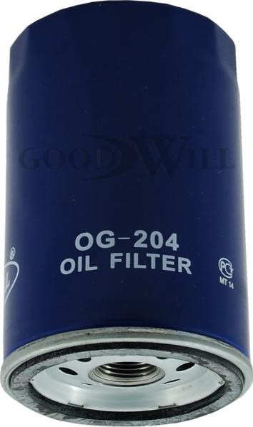 GoodWill OG 204 - Маслен филтър vvparts.bg
