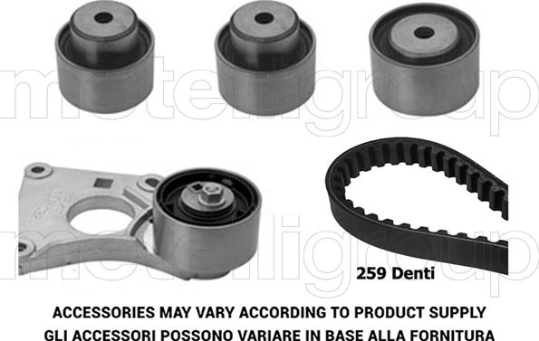 Graf TP210 - Комплект ангренажен ремък vvparts.bg