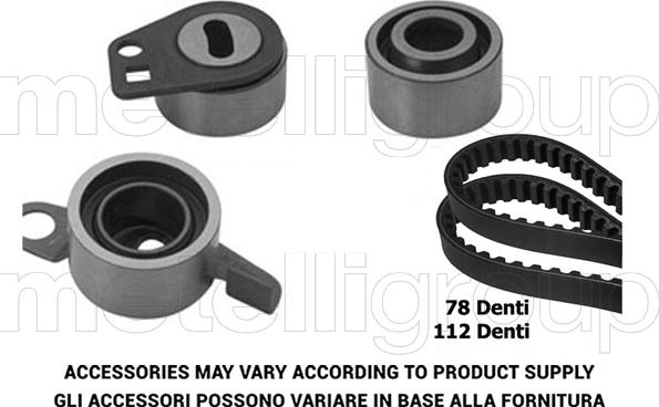 Graf TP211 - Комплект ангренажен ремък vvparts.bg